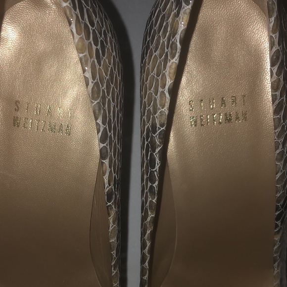 Stuart Weitzman snakeskin heels - Picture 6 of 8